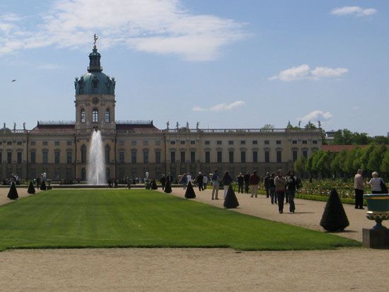 Schloss Charlottenburg mit Park