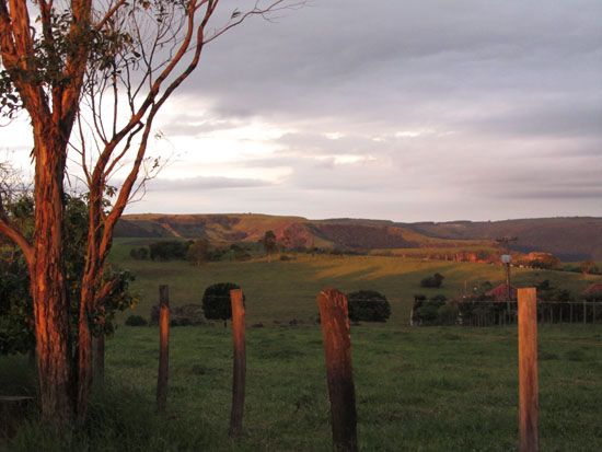 Abenstimmung auf der Serra