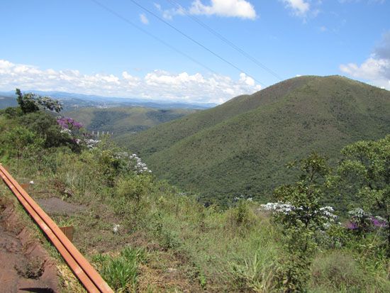 Minas Gerais - Fahrt nach Ouro Preto