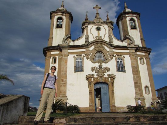 Kirche in Ouro Preto