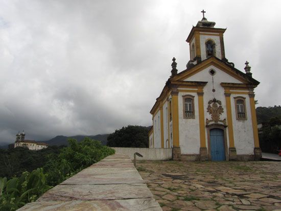 Igreja de Nossa Senhora das Mercês e Misericórdia in Ouro Preto