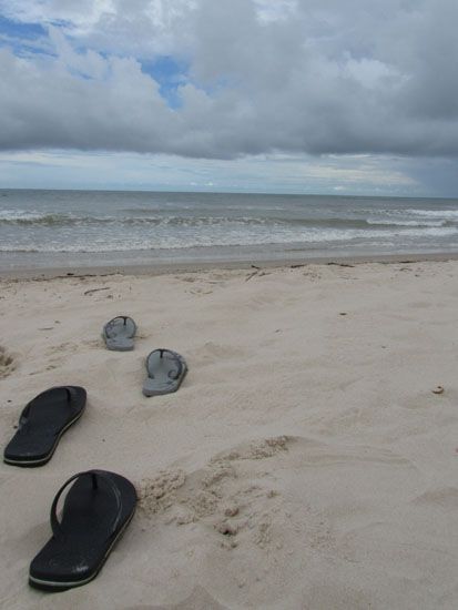 Am Strand von Caburé