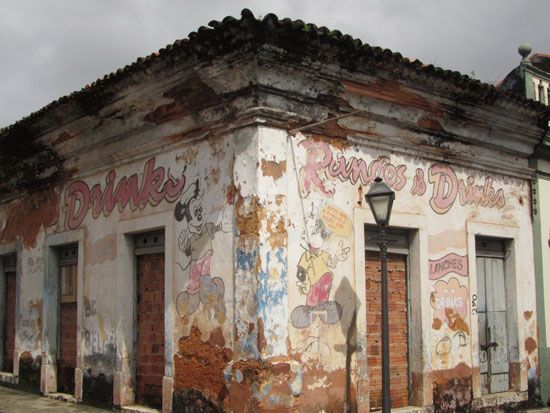 Zerfallenes Haus in São Luís