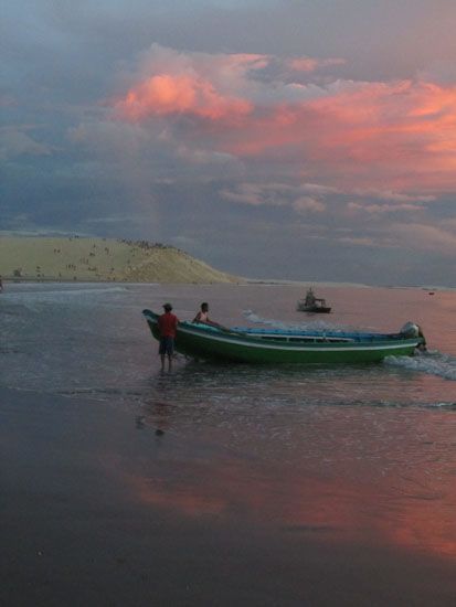 Sonnenuntergang in Jericoacoara