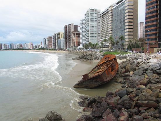 Schiffswrack in Fortaleza