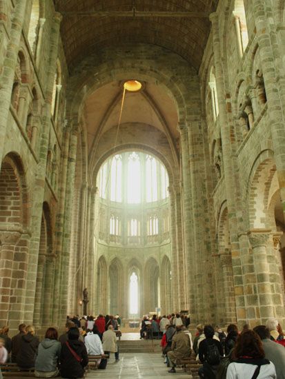 Mont-Saint-Michel - Kirche