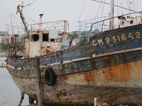 Camaret-sur-Mer - Schiffswrack