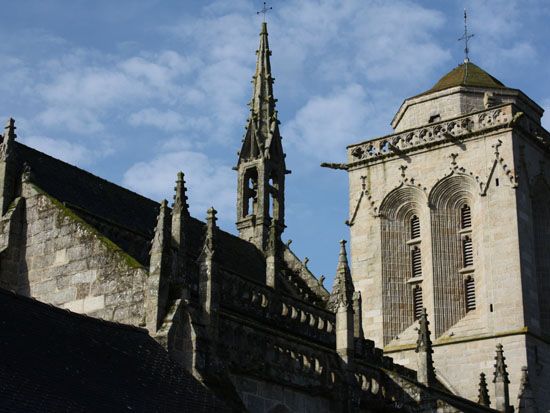 Locronan - Kirche