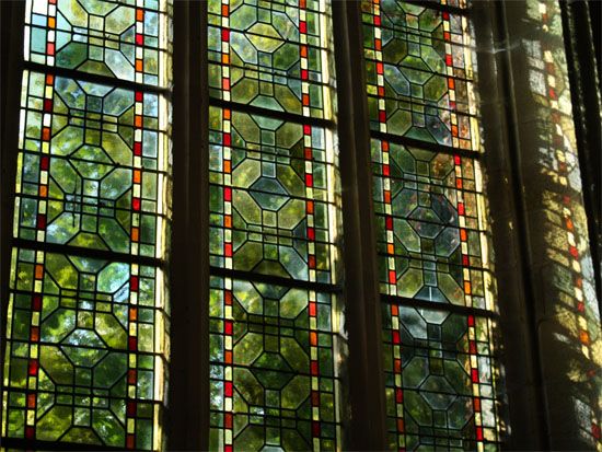Rochefort-en-Terre - Kirchenfenster