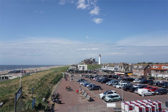 Blick auf Egmond aan Zee