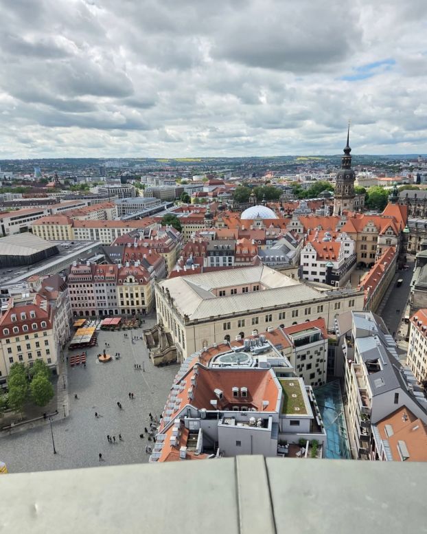 Ausblick von der Frauenkirche Dresden
