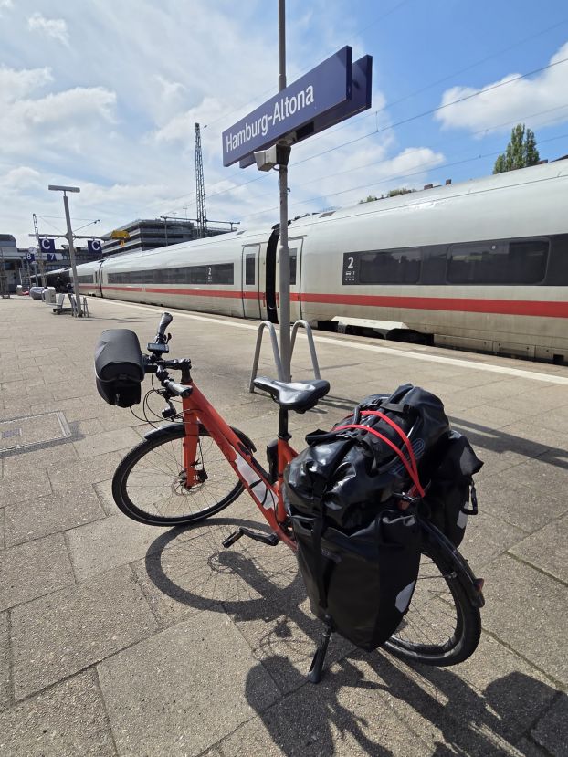 Elbradweg Hamburg - Dresden - April 2025