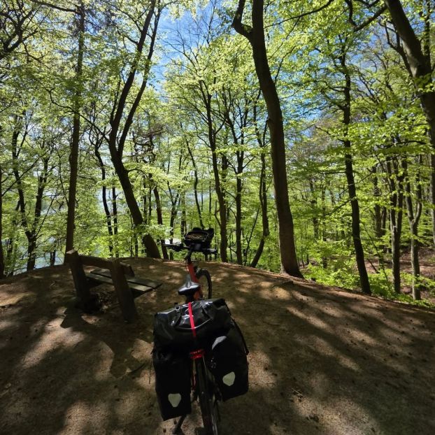 Elbradweg Hamburg - Dresden - April 2025