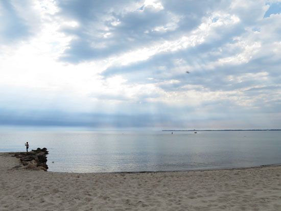 Am Strand von Haffkrug