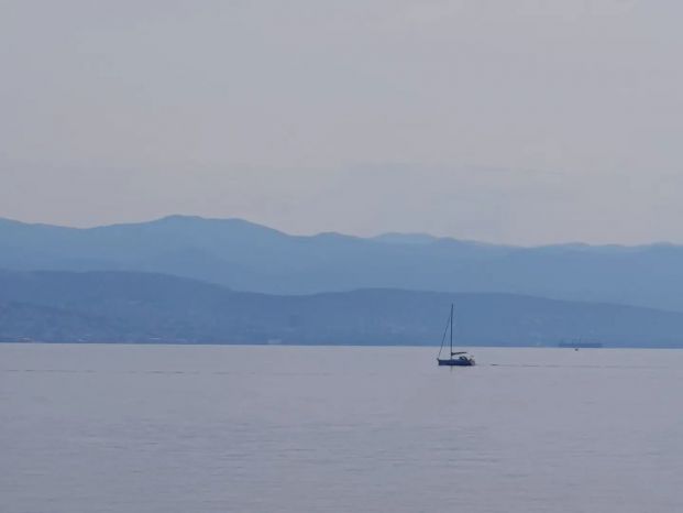 Segelboot in der Kvarner Bucht