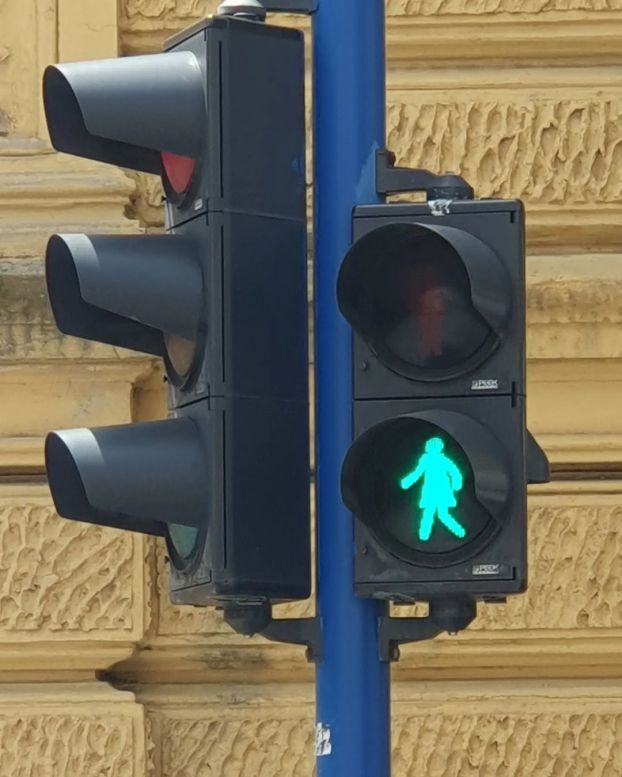 Weibliche Ampelmännchen