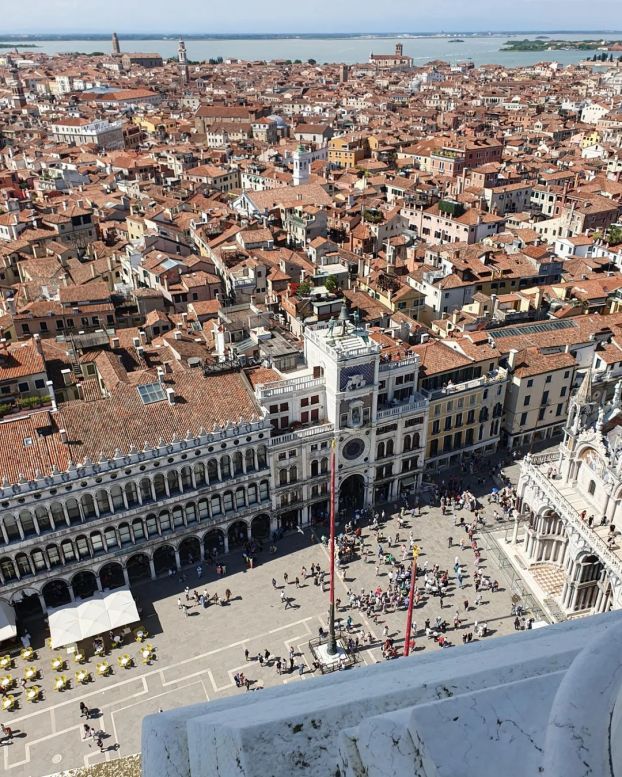 Venedig Ausblick vom Campanile di San Marco