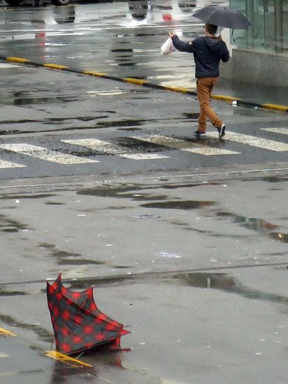 Regen in Neapel