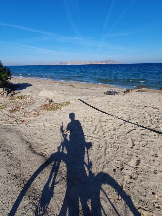 Rad am Strand
