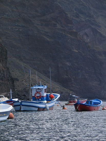 Valle Gran Rey - Vueltas Hafen