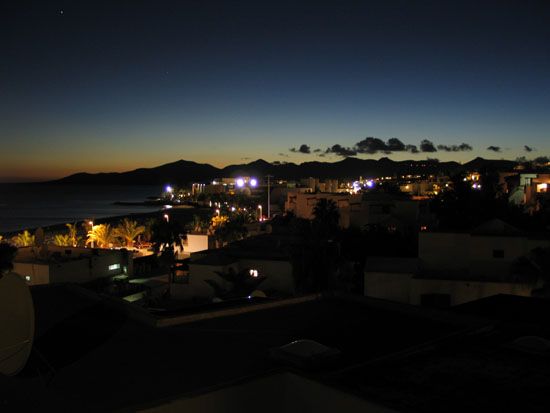 Puerto del Carmen - Blick vom Appartment