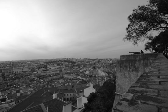 Blick vom Castelo de São Jorge