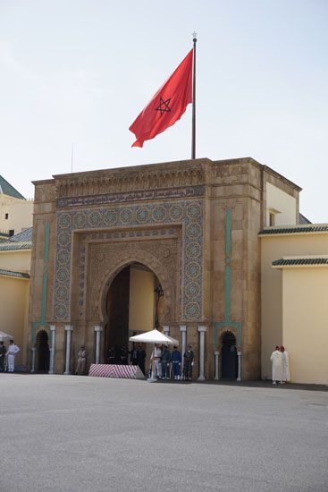 Königspalast in Rabat