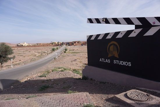 Atlas Filmstudios in Ouarzazate