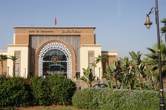 Bahnhof von Marrakesch