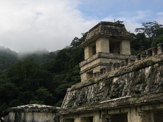 Palenque: Turm von El Palacio