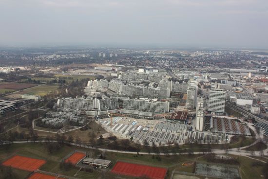 Ausblick vom Olympiaturm