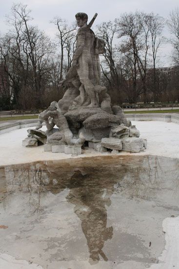 Brunnen im alten Botanischen Garten