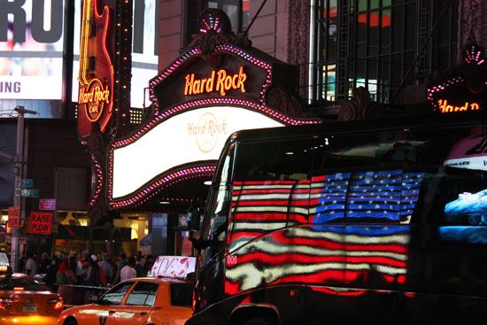 Hard Rock Cafe am Times Square
