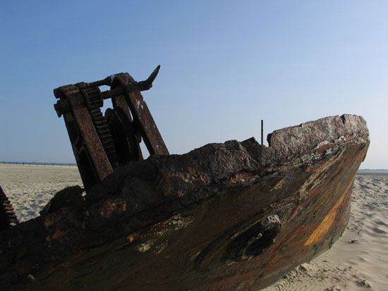 Norderney Schiffswrack