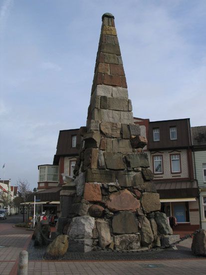 Norderney - Kaiser-Wilhelm-Denkmal