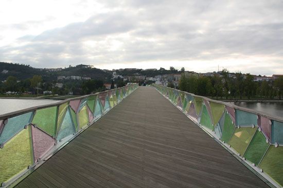 Coimbra - Brücke über den Fluss Mondego