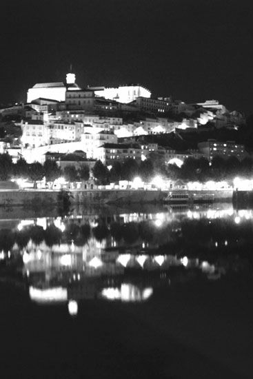 Coimbra bei Nacht