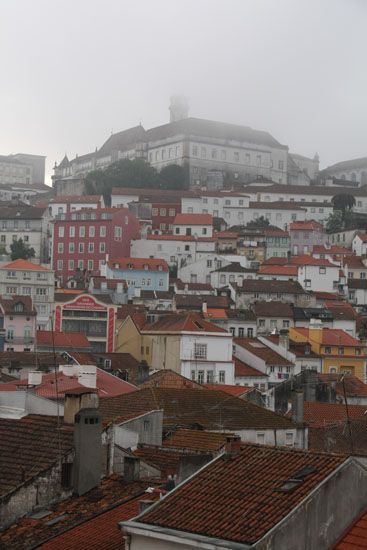 Coimbra - Blick auf Altstadt und Universität