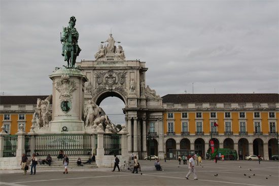 Lissabon - Praça do Comércio