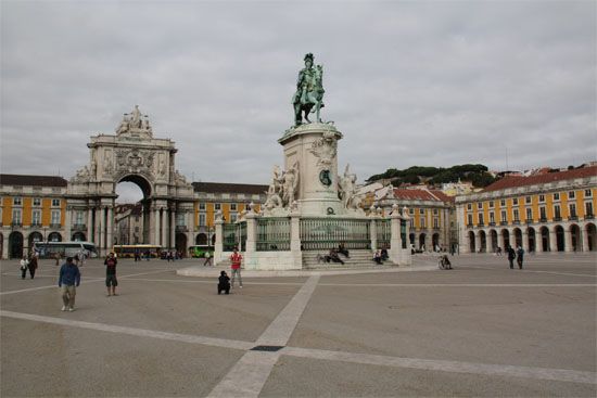 Lissabon - Praça do Comércio