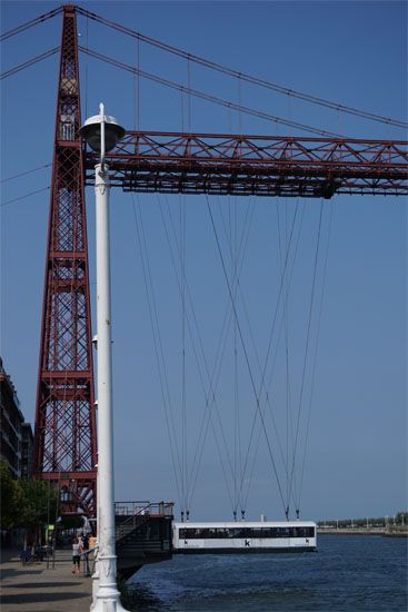 Puente de Vizcaya - Schwebefähre Portugalete 