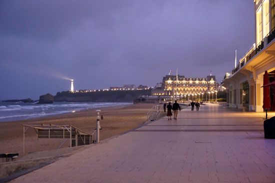 Am Quai de la Grande Plage