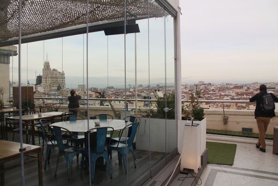 Ausblick vom Circulo de Bellas Artes