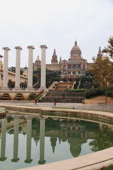 Blick auf den Montjuïc