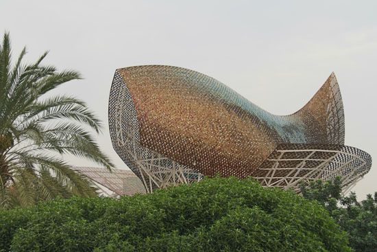 Der goldene Fisch von Frank Gehry