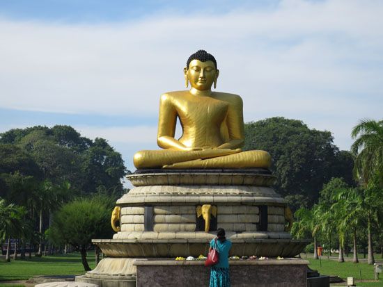 Buddha Statue in Colombo