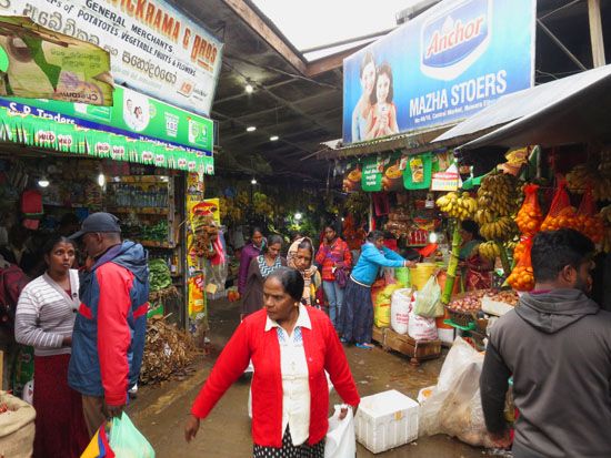 Markt in Nuwara Eliya